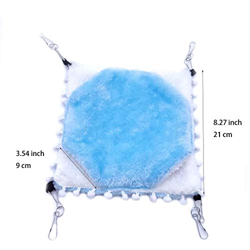 Clicks Vlies Pet Cage Hangmat voor kleine dieren Hangend huis Bed Rat Fret Chinchillas Totoro Hamster Cavia Winter Warm… - Image 5