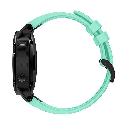 Correa de 22mm para Garmin Fenix 7X 6 Pro en Silicona Ágata EasyFit 3