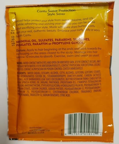 Cantu Natural Hair Sweat Protect Style Packettes 1.5 Onz 6 Piezas miniatura 3