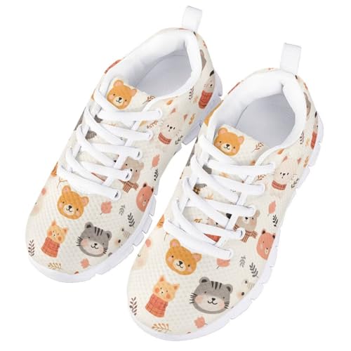 Yzaoxia Kids Mesh Sneakers Tennis Running Shoes for Children Walking Sneakers Lightweight Footwear Sport Trainers Size 11-Size 5