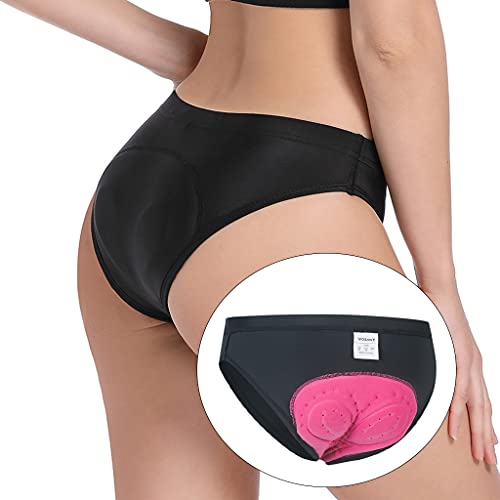 Almencla Adulto Unissex Roupa Íntima De Calções De Acolchoados Em 3D Calcinhas De De Secagem Rápida