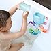Nuby Wacky Waterworks – Bade-Spielzeug mit Saugnapf | Kognitives Wachstum für Kinder | Interaktives Wasserspielzeug | Spaßig und lehrreich | Ab 18 Monaten