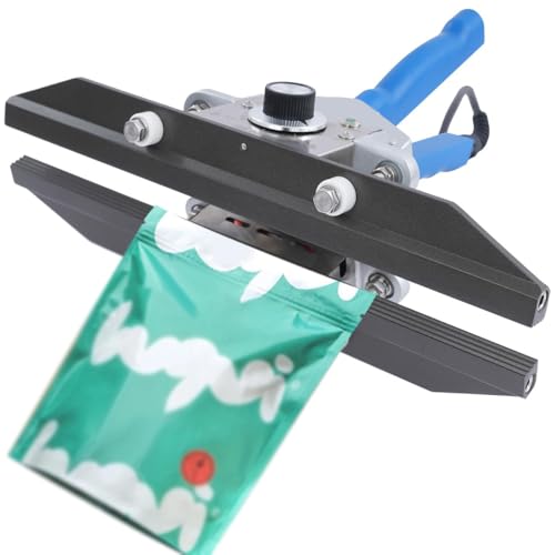 GmhXylophyte Termoselladoras PortáTiles, Termoselladoras Manuales para Bolsas, para Bolsas De PláStico, Papel De Aluminio, Temperatura Regulable 0-300 ℃