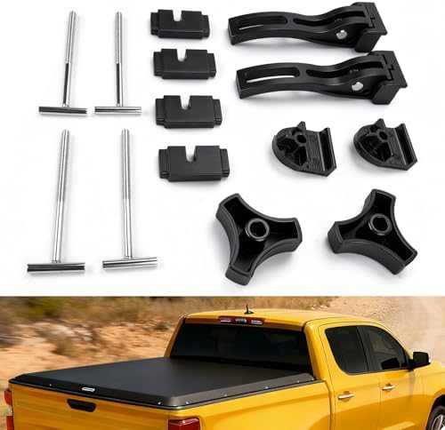 Tonneau Cover Clamp for Hard Tri-fold & Quad-fold Truck Bed Cover