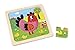 Janod - J07064 - Puzzle 9 pièces - Poule Violette (bois)