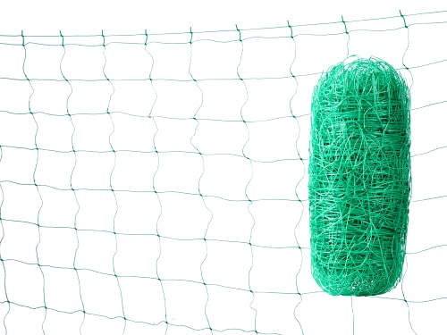 LAVZAN 6.5X60FT Plant Trellis Netting Heavy-Duty Polypropylene Netting for Vine Plant Climbing Netting Plant Support Netting