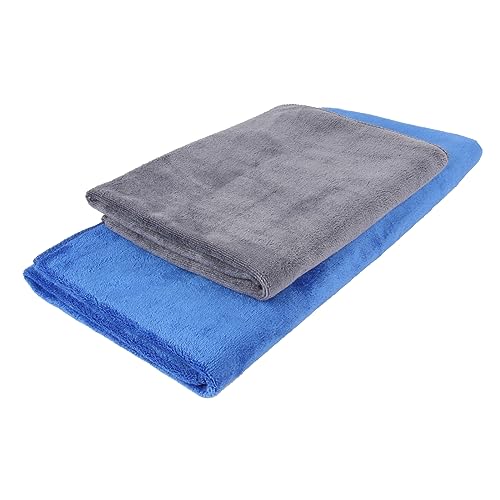 匠の布洗車 タオル 厚手 (60×120cm1枚+50×60cm1枚)超吸水マイクロファイバークロス コーティング車用