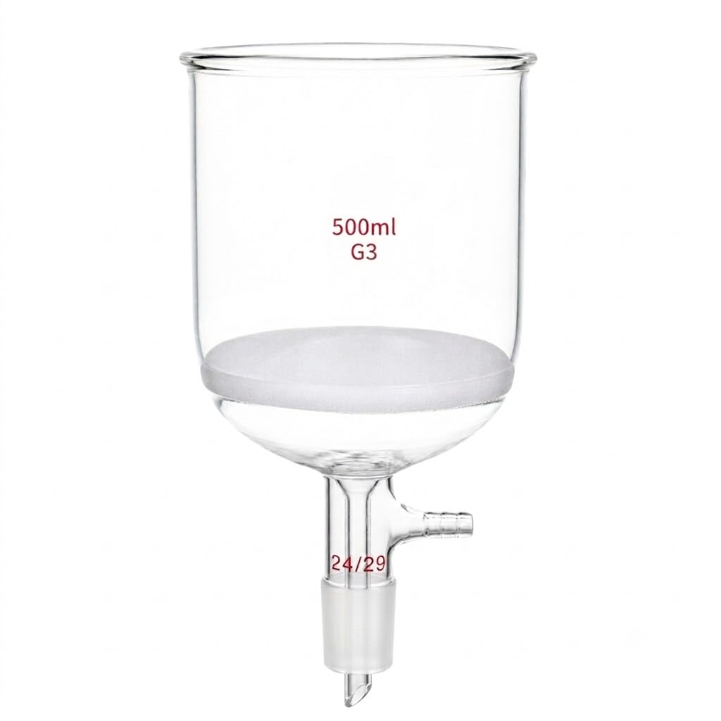 Lejek G3 Dysk Szkło Borokrzemowe Filtr Próżniowy Lab Adapter Szlif-3000ml/40