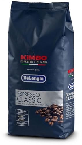 DeLonghi Caffe Classic Grani) Kimbo-Roasted Coffee Beans 1 kg