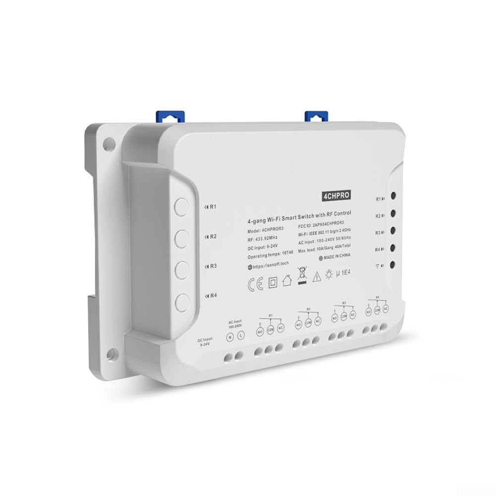 per interruttore WiFi Smart 4 433MHz per eWeLink per interruttore