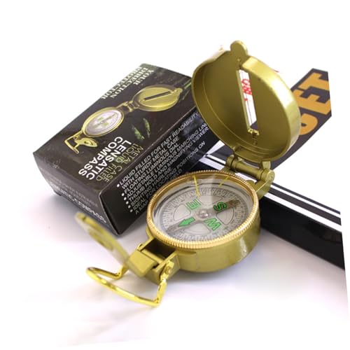 Brújula portátil para camping con mosquetón, herramienta de navegación ligera miniatura 7