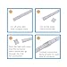 12mm Connector for LED Strip Light, 2PIN Solderless Connector for LED Strip Light Connection, for Waterproof LED Strip Light IP67, IP65, or Non-waterproof IP20 Rope Light