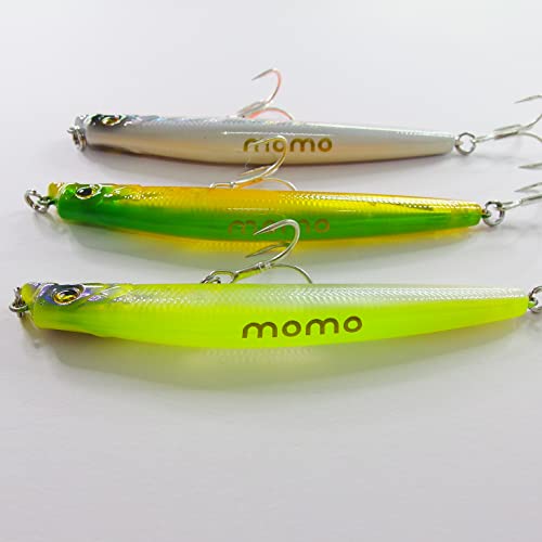 momoルアー モモルアー シーバス ルアー EDGY 90S バチ抜けパターン 水面カッター momoカッター (バチカラースペシャルセット) 5枚目