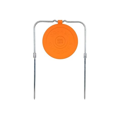Do All Outdoors Gong Show Impact Seal Self-Healing Shooting Target, Rated for All Caliber Rifles and Pistols