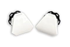 Unbranded Visor Clips (Pair) - Green Gridiron