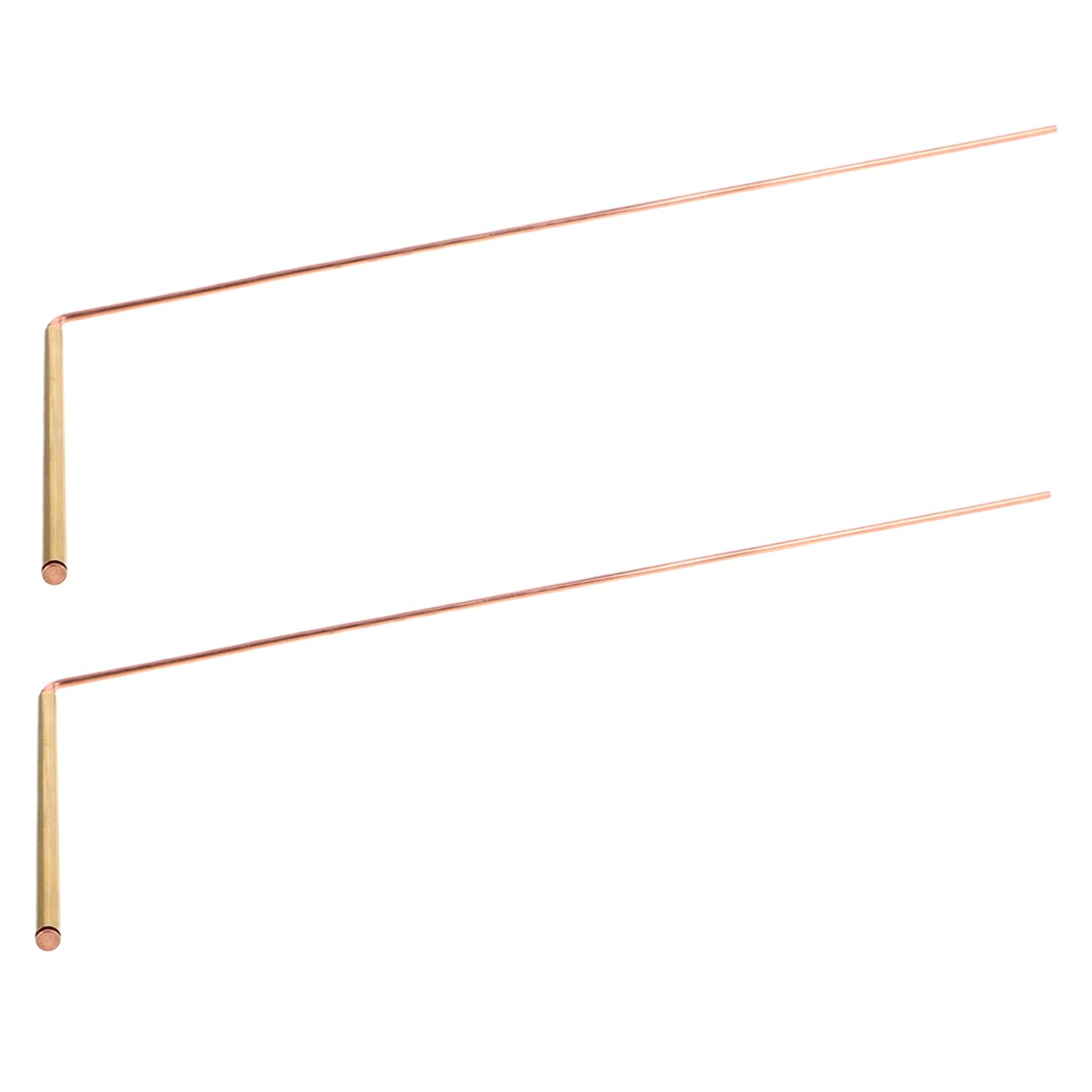 Baguettes de divination en laiton outil portable pour sourcier et recherche eau