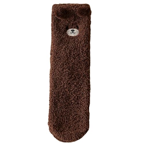 Calcetines esponjosos térmicos para mujer, calcetines de lana gruesa de invierno, 3 pares
