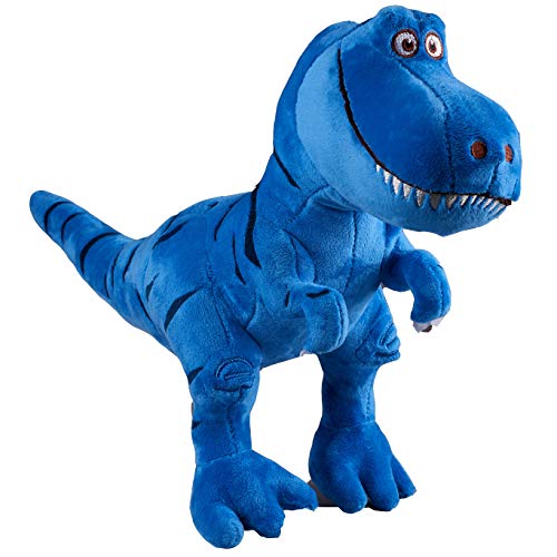 Blue Small Stuffed Dinosaur Plush Toy, Plush Dinosaur Stuffed Animal, Tyrannosaurus Rex Dinosaur Toy for Baby Girl Boy Kids Birthday Gifts, 11Ã—5Ã—13.9 inch