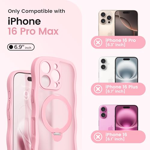 Coque iPhone 16 Pro support magnétique rotatif et protection caméra - 2