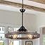 4 Lights-black&imitation-wood-grain