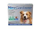 NexGard Antipulgas e Carrapatos para Cães de 10,1 a 25kg 3 tabletes