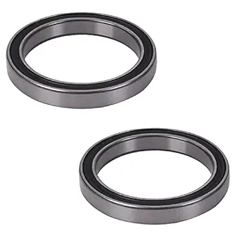 Othmro 6808-2RS 2pcs 2pcs GCr15 P0Z1 40x52x7mm Normal Accuracy Deep Groove Ball Bearing