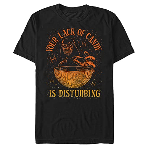 T-shirt Star Wars Halloween Dark Vador et Death Star en coton pour homme