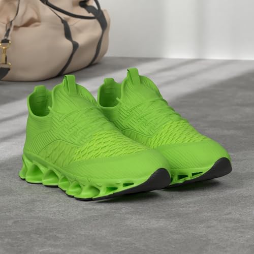 Image of Wrezatro Women's Slip on Walking Running Shoes Blade Tennis Casual Fashion Sneakers Comfort Non Slip Work Sport Athletic Trainer