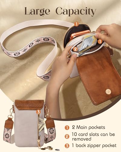 Image of Miss Adola Small Crossbody Bags for Women with Guitar Strap