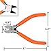 5 inch Side Cutter Professional Diagonal Cutting Pliers, Wire Cutters
