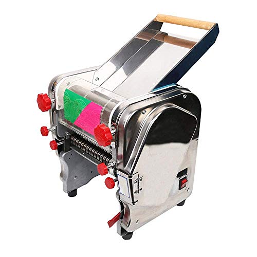 Nudelmaschine 800W 220V Edelstahl Kommerzielle Elektrische Nudelherstellung Nudelmaschine Teigroller…