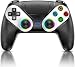 Dinosoo RGB Wireless Controller for PS5, Dual Vibration, Marco/Turbo Function, Back paddles, 3.5mm Audio Jack, 6-Axis Motion Control Gamepad with Speaker