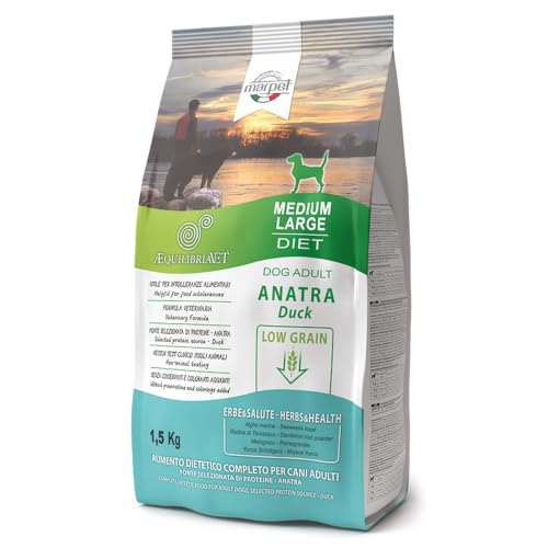 Marpet AequilibriaVet Anatra Medium Large Diet, cani adulti, 1,5 kg