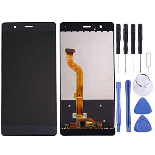 Écran LCD pour Huawei P9 avec vitre tactile noire châssis complet