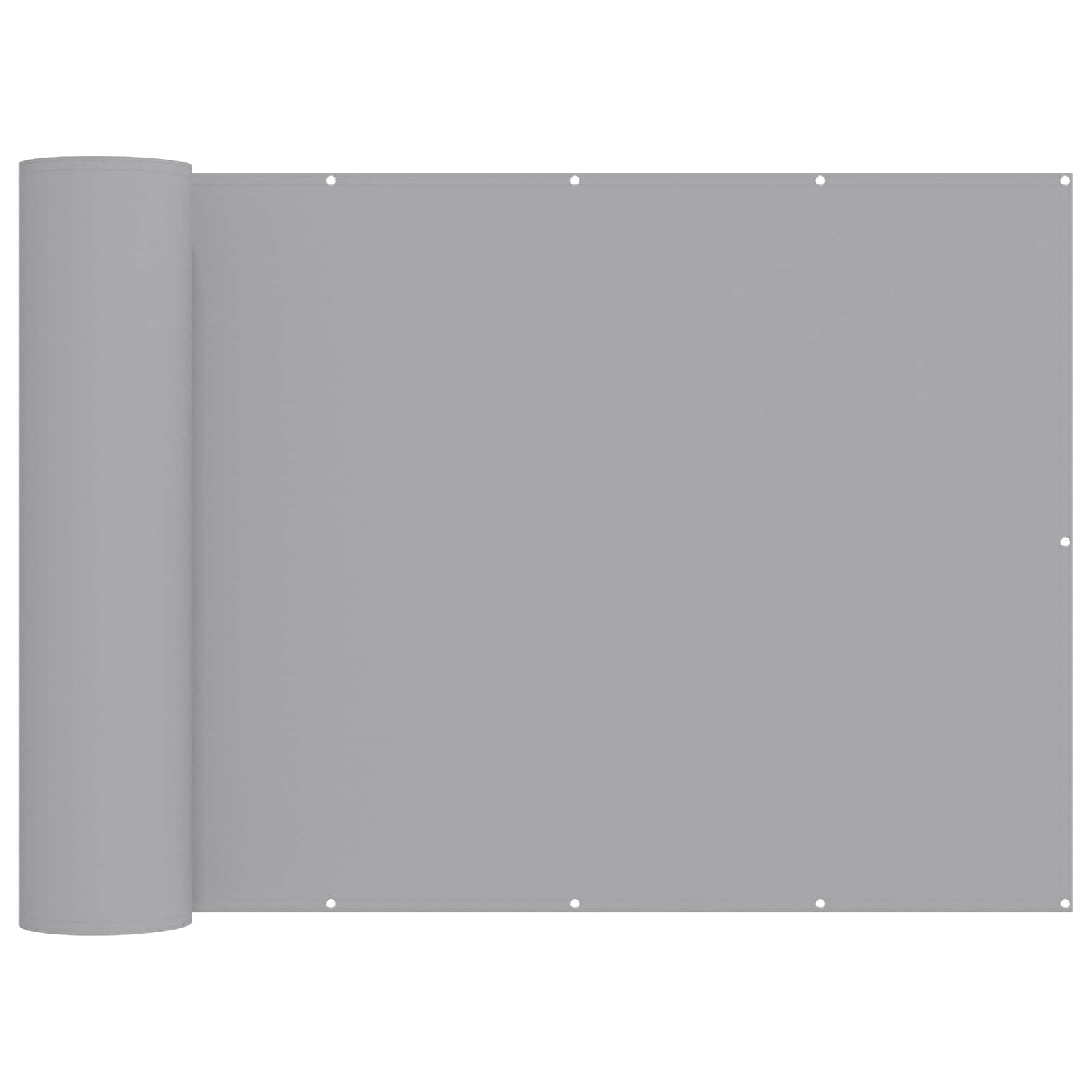 vidaXL Balcony Privacy Screen Fabric with PU Coated Protection Barrier Fence
