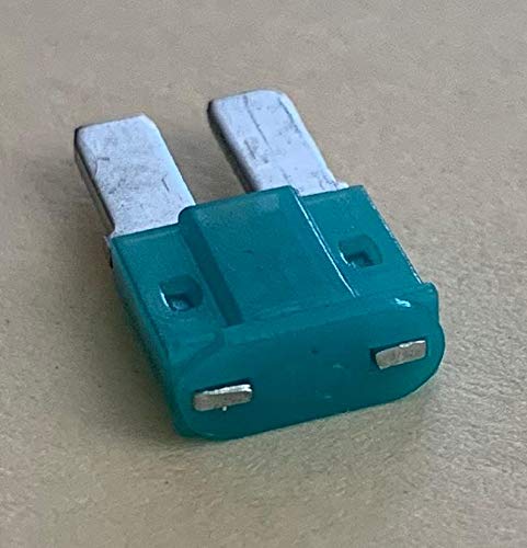 A Plus Parts House MICRO Blade Fuse 32V 15 Amp Blue Color Compatible with GM 19209793 (5pc)