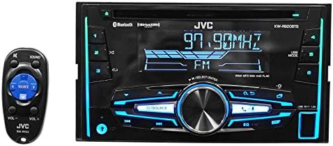 JVC KW-R920BTS Built-in Bluetooth/Satellite Radio-Ready in-Dash Receiver with Remote