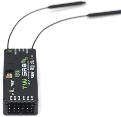 Miniatura 6 de FrSky Receptor dual 2.4G TW GR8 con puertos de 8 canales