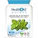 Price comparison product image Health4All Lemon Balm Extract 1500mg per Capsule, 60 Capsules 2 Months Supply, High Strength Vegan Melissa for Anxiety, Sleep Support Supplement, Purest: no additives | Made in UK
