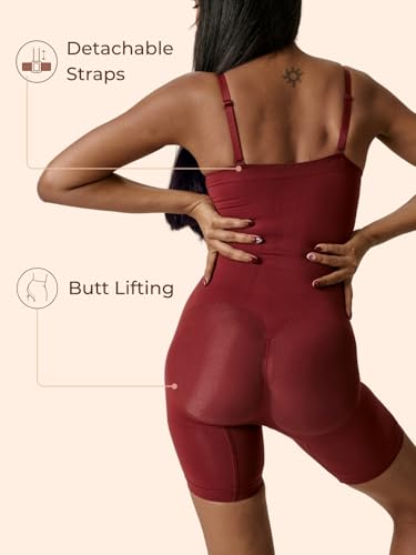 Image of UNDERNEAT Women Strapless Butt Lifting Bodysuit | with Detachable Straps | Anti-Slip Grip and Tummy Control | Seamless and All Day Comfort | Premium Airflow+ Fabric