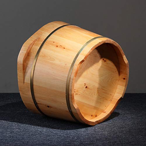 Masajeador de pies spa cubo de madera sólida Katzowen miniatura 4