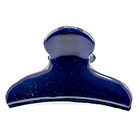 1Pcs Hairclaw classic 8x4cm in navyblue - Made in Germany - WeLoveBeads Cover