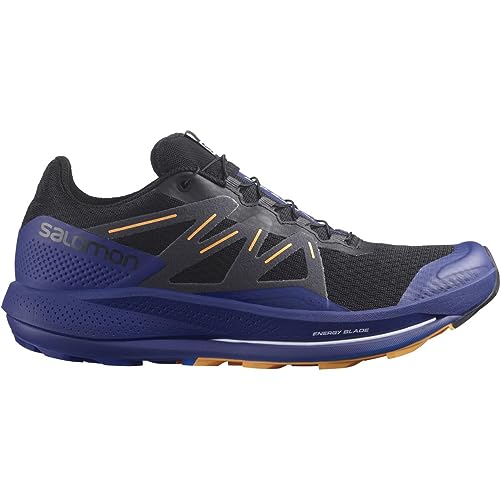 Salomon Pulsar Trail Black/Clematis Blue/Blazing Orange 9.5 D (M)