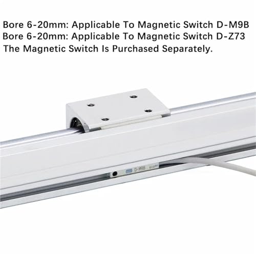 Vérin magnétique sans tige CY3R haute précision à montage direct pour automatisme