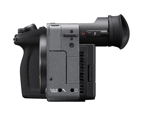 Side view of the Sony FX2 showcasing its port layout