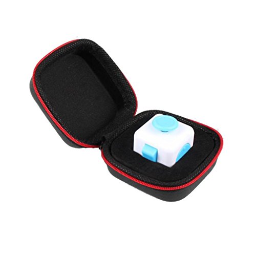 WensLTD Carry Case Packet for Relieves Stress and Anxiety Fidget Cube Anxiety Attention Toy Bag Box (Without Fidget Cube)