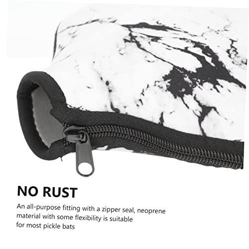 INOOMP 10 peças de capas B para raquete, capa protetora de neoprene pong arranhões zíper para sua re