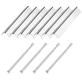 Grill Replacement Parts for Napoleon P500RSIBPSS-3 Prestige 500 4-Burner Liquid Propane Infrared Gas Grill, Stainless Steel Heat Plates and Grill Burners Set for Napoleon P500RSIBPK-3 Prestige 500