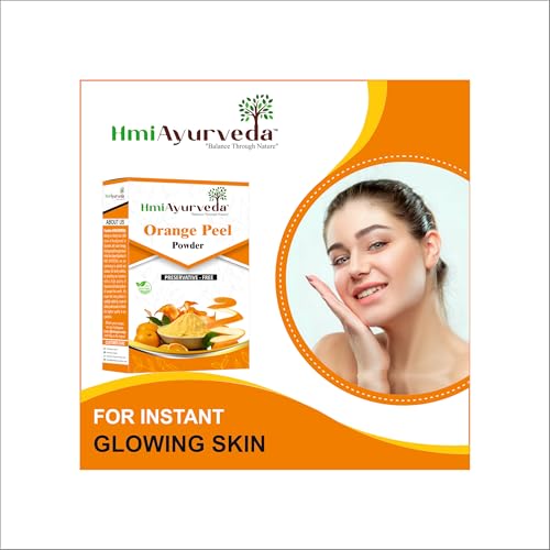 Image of Orange Peel Powder For Face and Skin Cleansing (200 Grams)