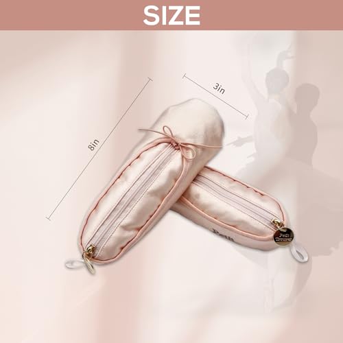 PWQEIONC Ballet Shoe Makeup Bag